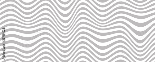 Distorted line background. Opt illusion pattern