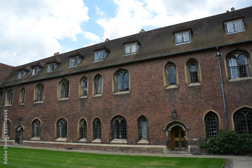 Naklejka premium ケンブリッジ大学のクィーンズ・カレッジ