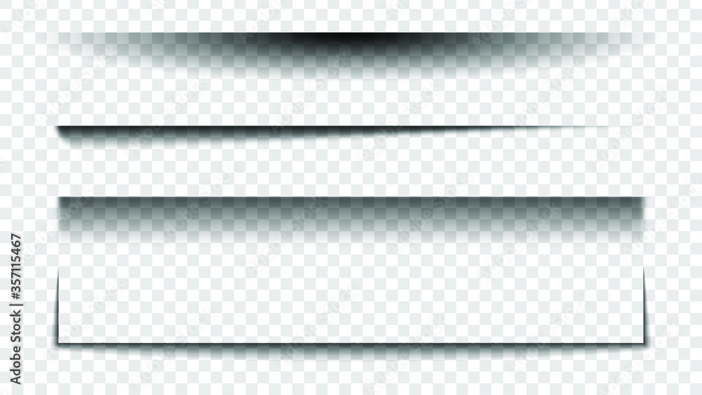 Set Collection Vector Transparent Overlay Black Soft Shadows Template Design Elements Set Collection Vector Transparent Overlay Black Soft Shadows Template Design Elements