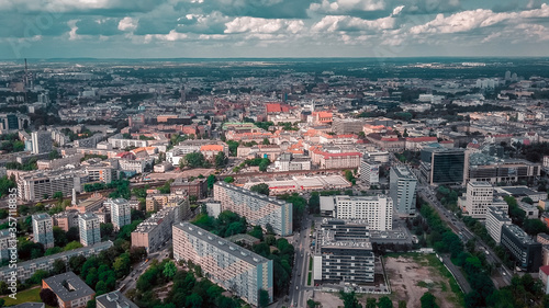 Wroclaw Poland aerial view