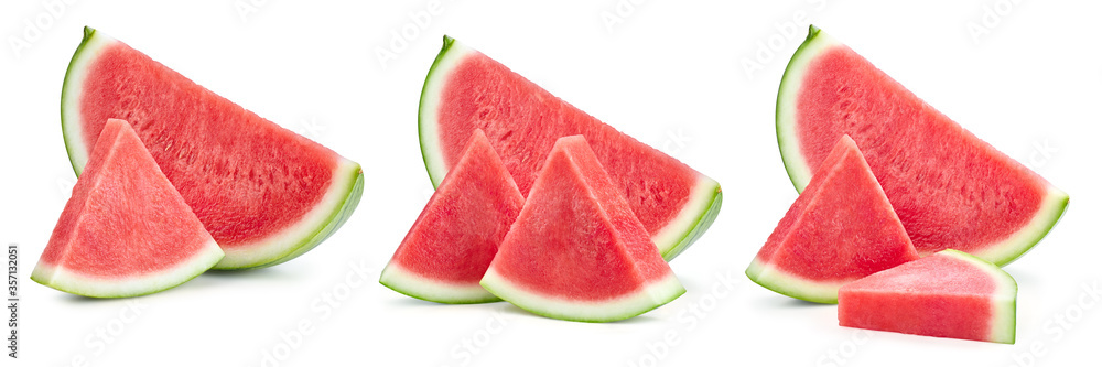 Watermelon collection Clipping Path. Watermelon isolated on white background. Big set fresh peach fruits. Professional studio macro shooting Watermelon collection Clipping Path. Watermelon isolated on white background. Big set fresh peach fruits. Professional studio macro shooting