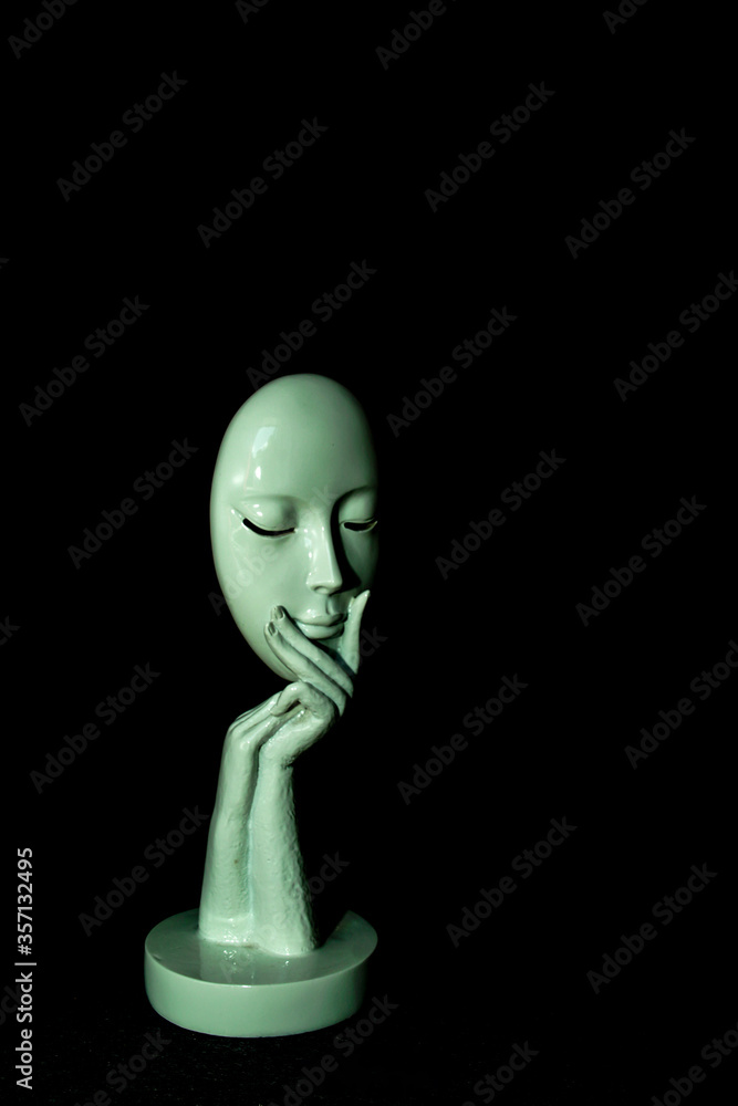 mannequin head isolated mannequin head isolated