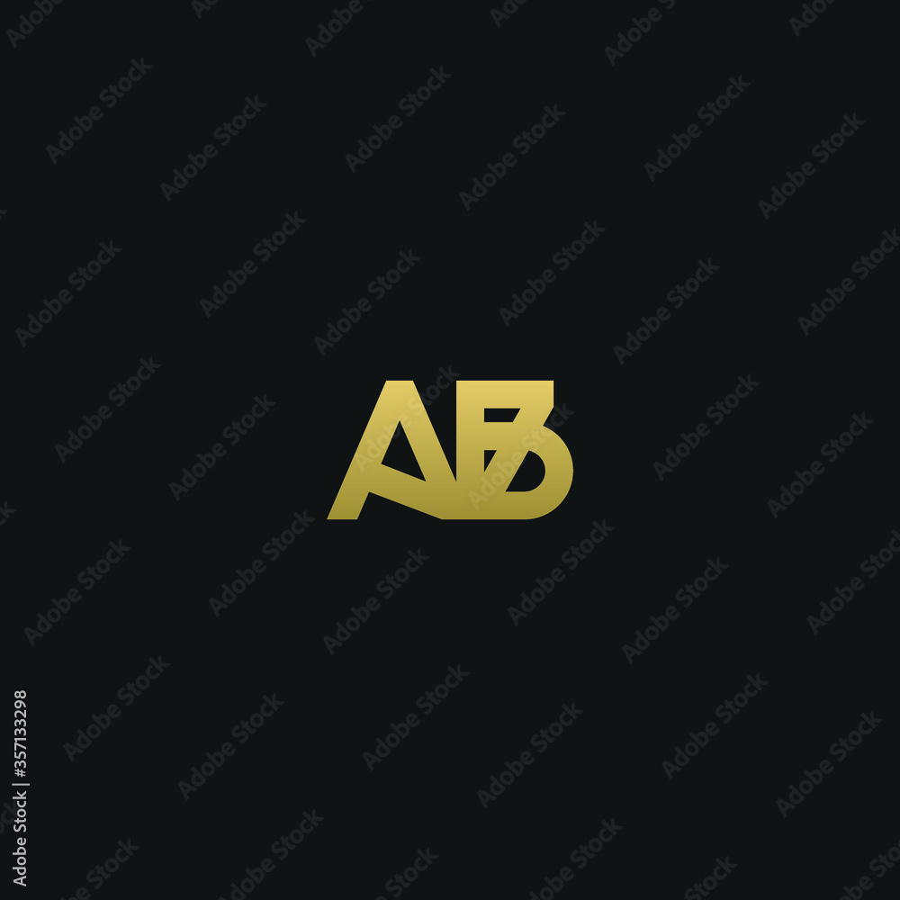 Creative modern elegant trendy unique artistic AB BA B A initial based letter icon logo. Creative modern elegant trendy unique artistic AB BA B A initial based letter icon logo.