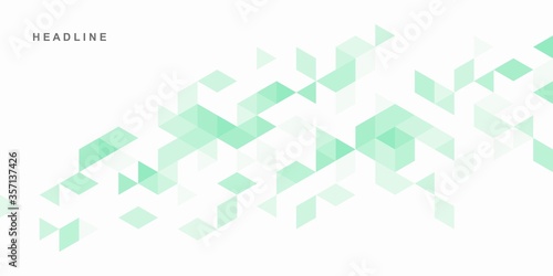 Abstract geometric technological background. Vector creative design.