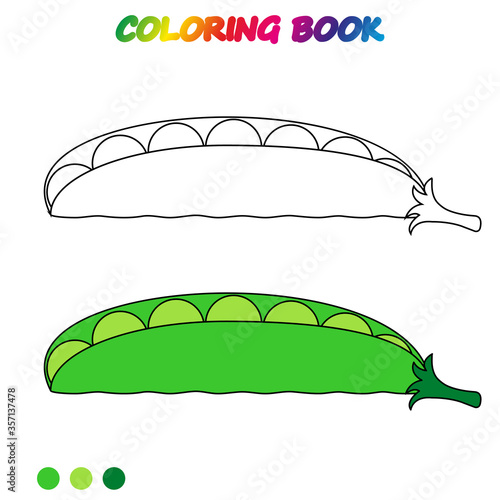 coloring book.  Coloring  page to educate preschool kids .  Game for preschool kids.  Vector cartoon  illustration, worksheet.