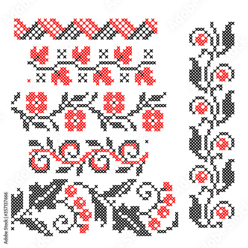 ukranian cross stitch ornament