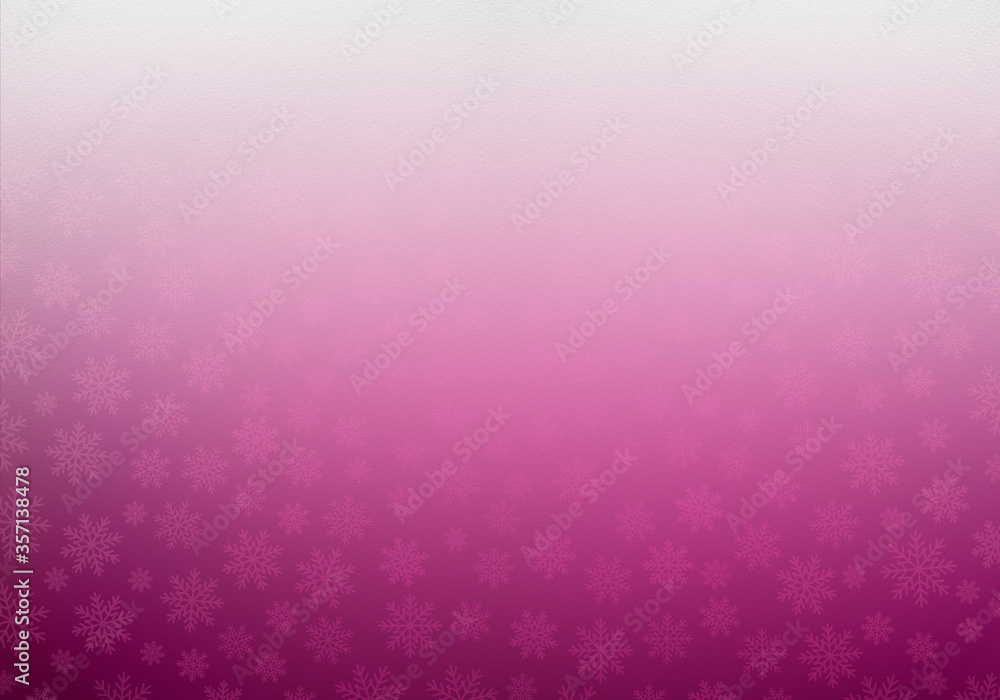 Fototapeta premium クリスマスクラフト_04_ピンク
