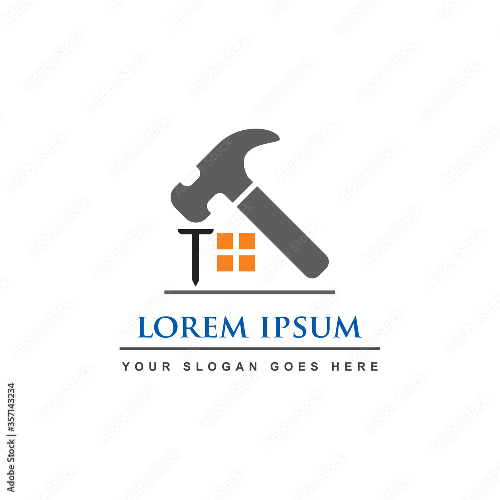 real estate repair logo , house tools logo real estate repair logo , house tools logo