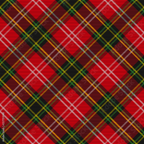Seamless tartan plaid pattern. fabric pattern. Checkered texture for clothing fabric prints, web design, home textile christmas pattern
