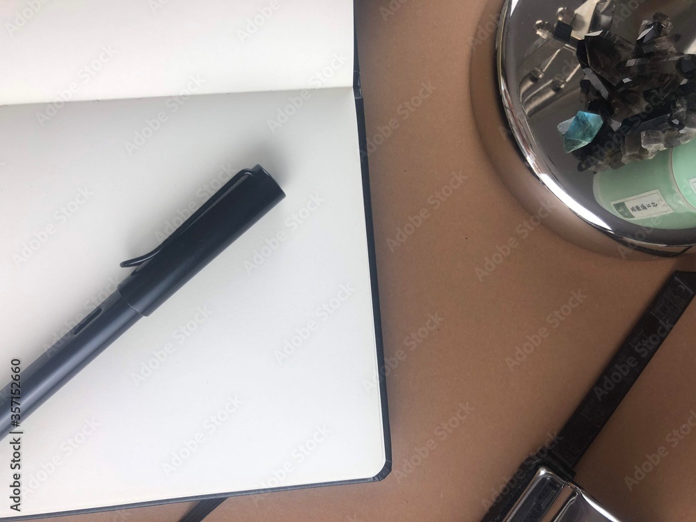 notebook and pen in office situation notebook and pen in office situation