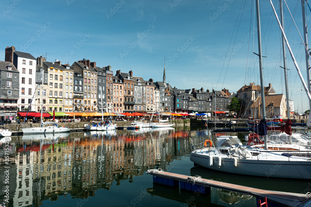 Picture of Honfleur in Normandie France
