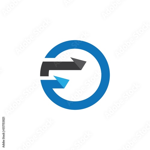F letter logo icon illustration