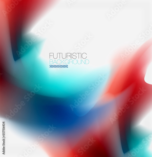 Liquid fluid color splashes abstract background  bright colorful shapes. Techno futuristic vector abstract background For Wallpaper  Banner  Background  Card  Book Illustration  landing page