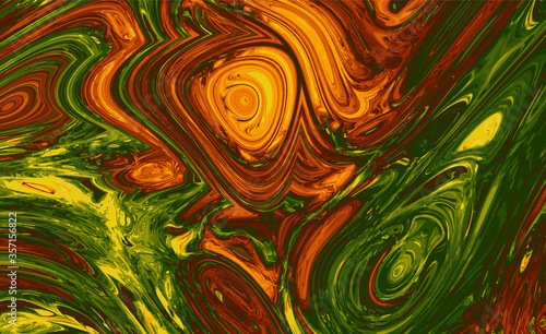 Abstract meditative color f...