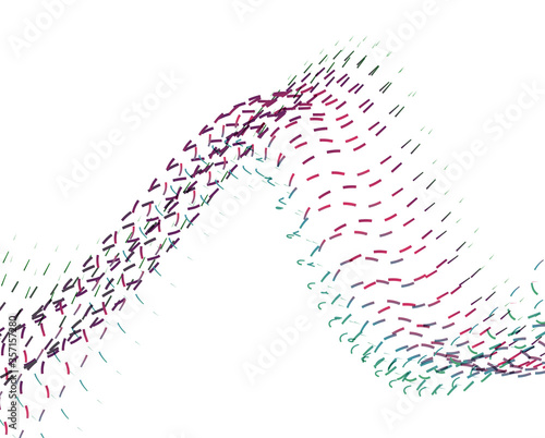 Abstract background blend wave line design for Wallpaper, Banner, Background, Card, Book Illustration, landing page