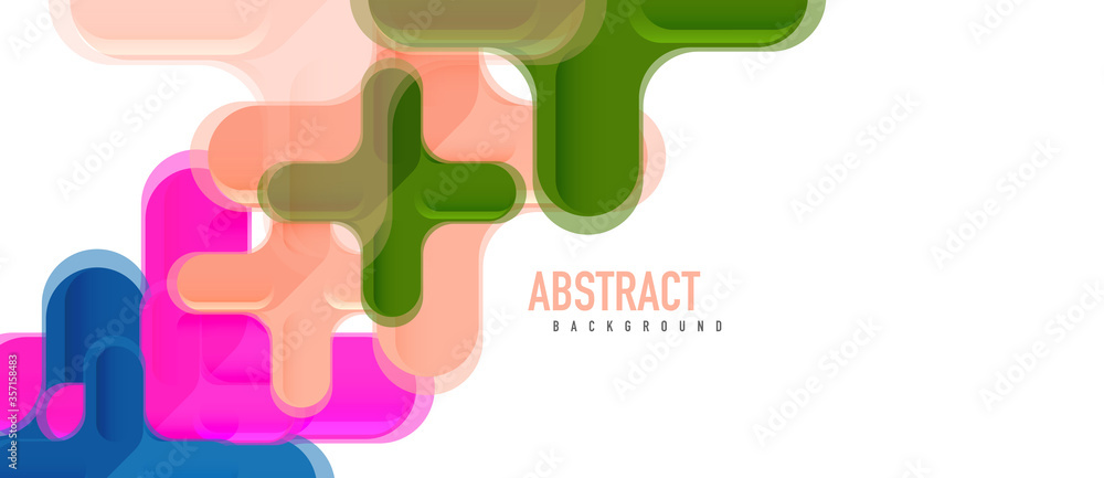 Glossy multicolored plastic style cross composition, x shape design, techno geometric modern abstract background. Trendy abstract layout template Glossy multicolored plastic style cross composition, x shape design, techno geometric modern abstract background. Trendy abstract layout template