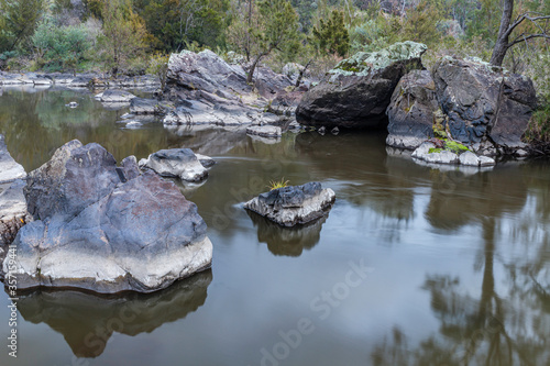 Rocks in the Murrumbidgee River