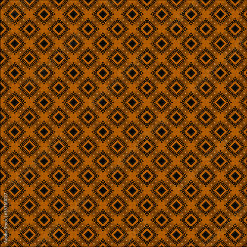 vintage seamless pattern with gold pattern