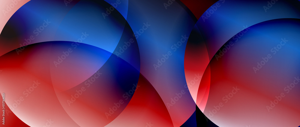 Circle modern geometric abstract background with liquid gradients Circle modern geometric abstract background with liquid gradients