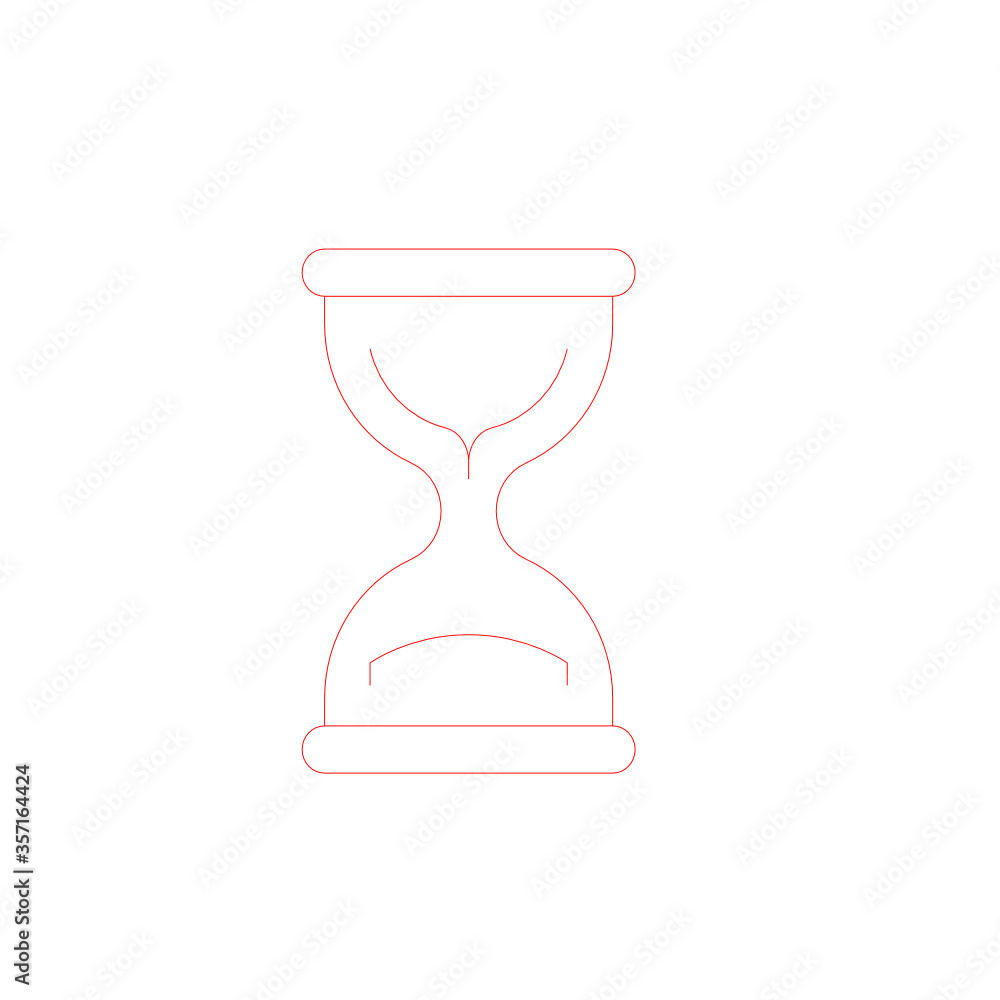 vector illustration of hourglass vector illustration of hourglass