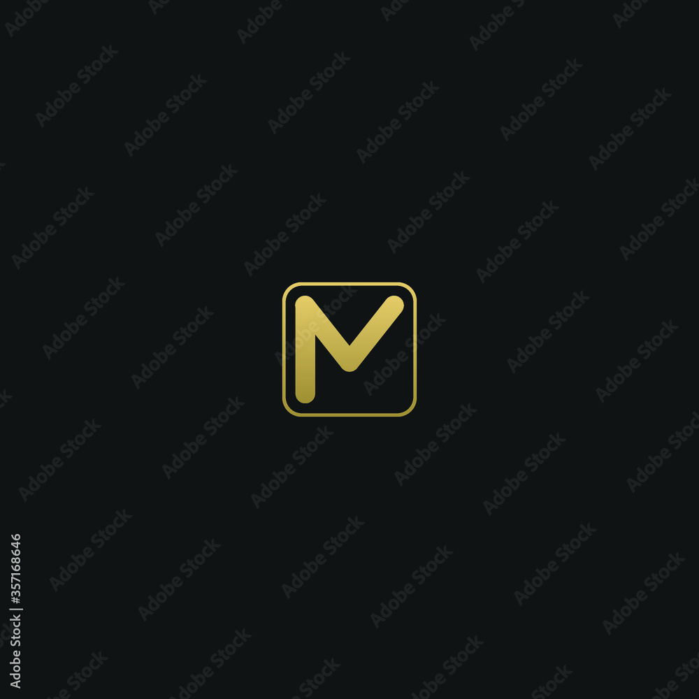 Creative modern elegant trendy unique artistic M MM initial based letter icon logo Creative modern elegant trendy unique artistic M MM initial based letter icon logo