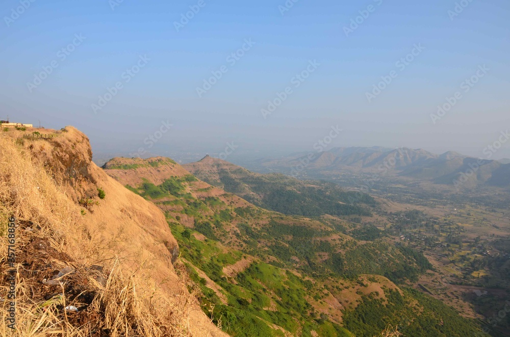Fototapeta premium Scenic view of the landscape in India