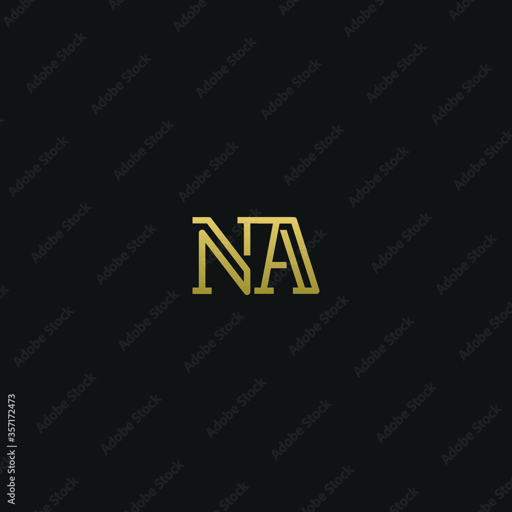 Creative modern elegant trendy unique artistic NA AN N A initial based letter icon logo.
Creative modern elegant trendy unique artistic NA AN N A initial based letter icon logo.