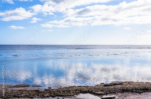 sea and sky, Saint-Leu, Reunion island 