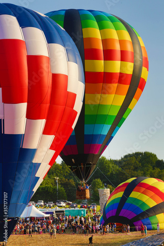 Colorful Hot Air Balloons