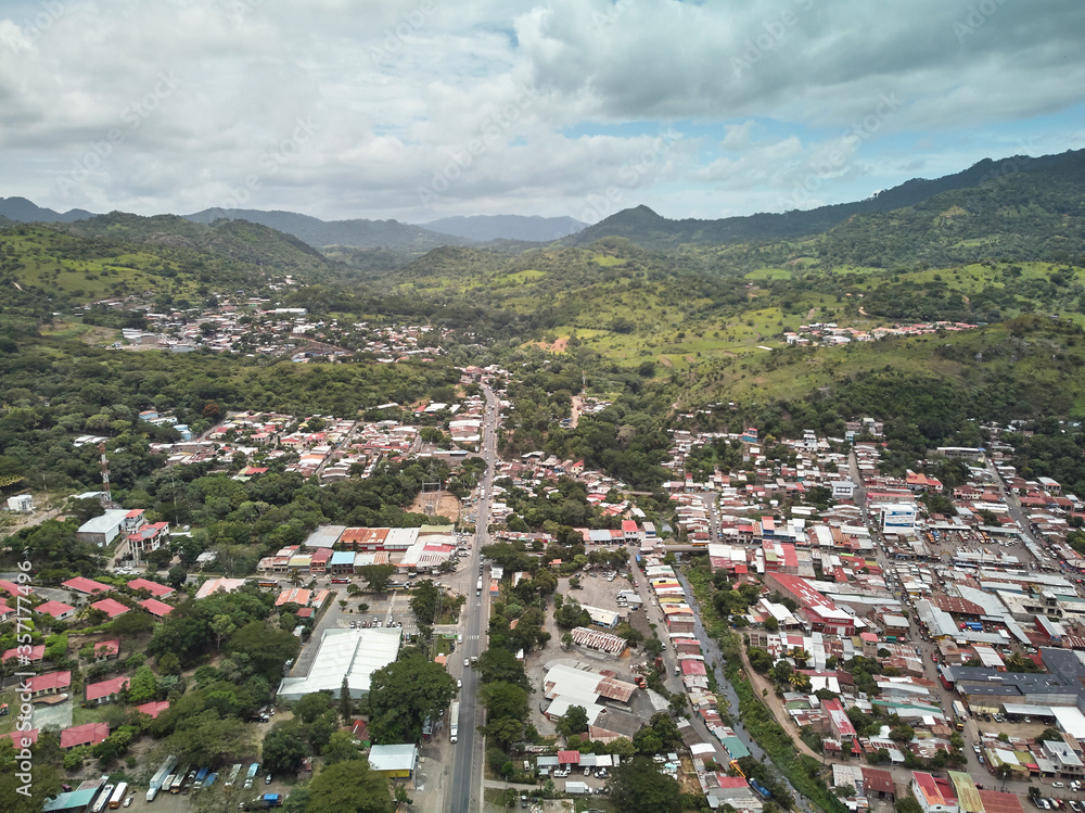 Scenery view on Matagalpa city