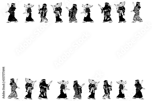 西馬音内盆踊りフレーム