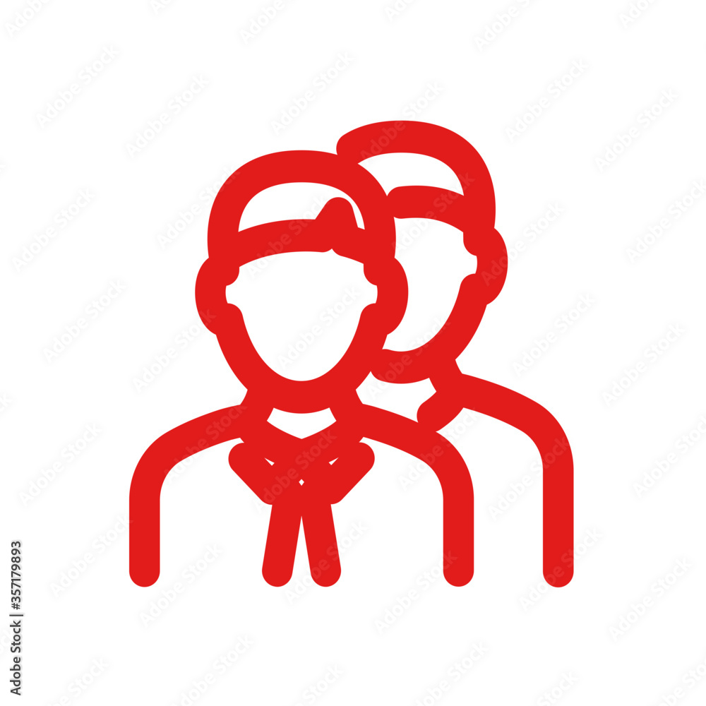 man with red heart man with red heart