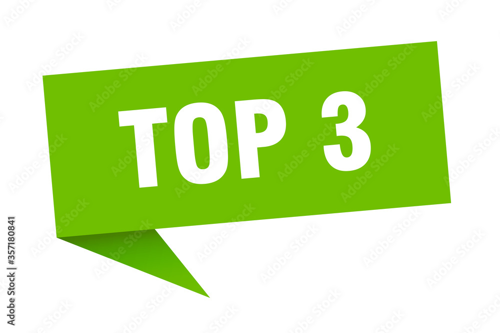 top 3 banner. top 3 speech bubble. top 3 sign top 3 banner. top 3 speech bubble. top 3 sign