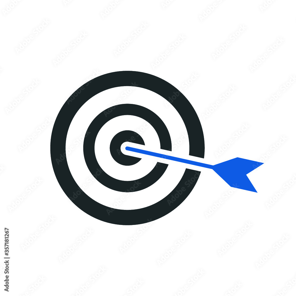 target with arrow icons