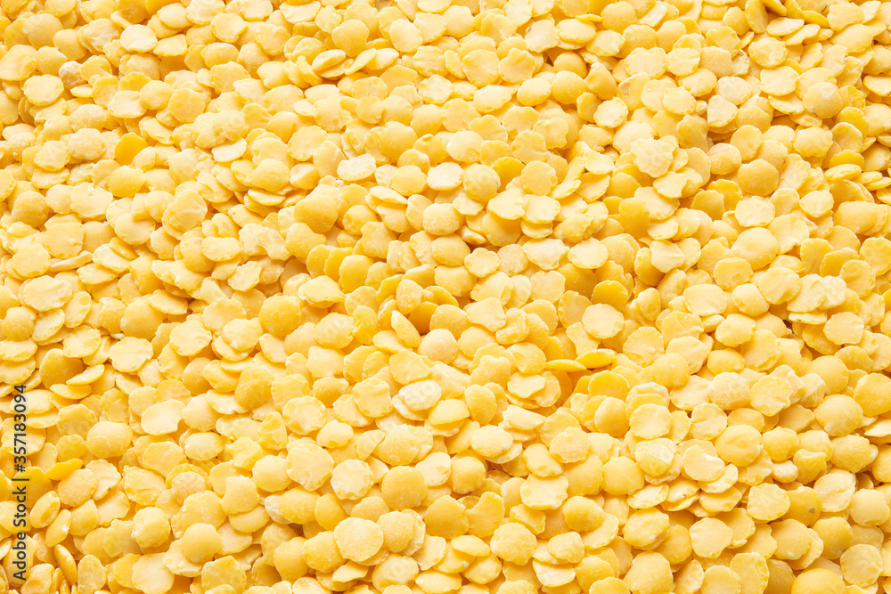 Yellow lentils background. Focus all over the frame. Yellow lentils background. Focus all over the frame.