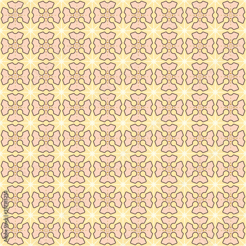 Abstract seamless oriental pattern. Stock vector design.