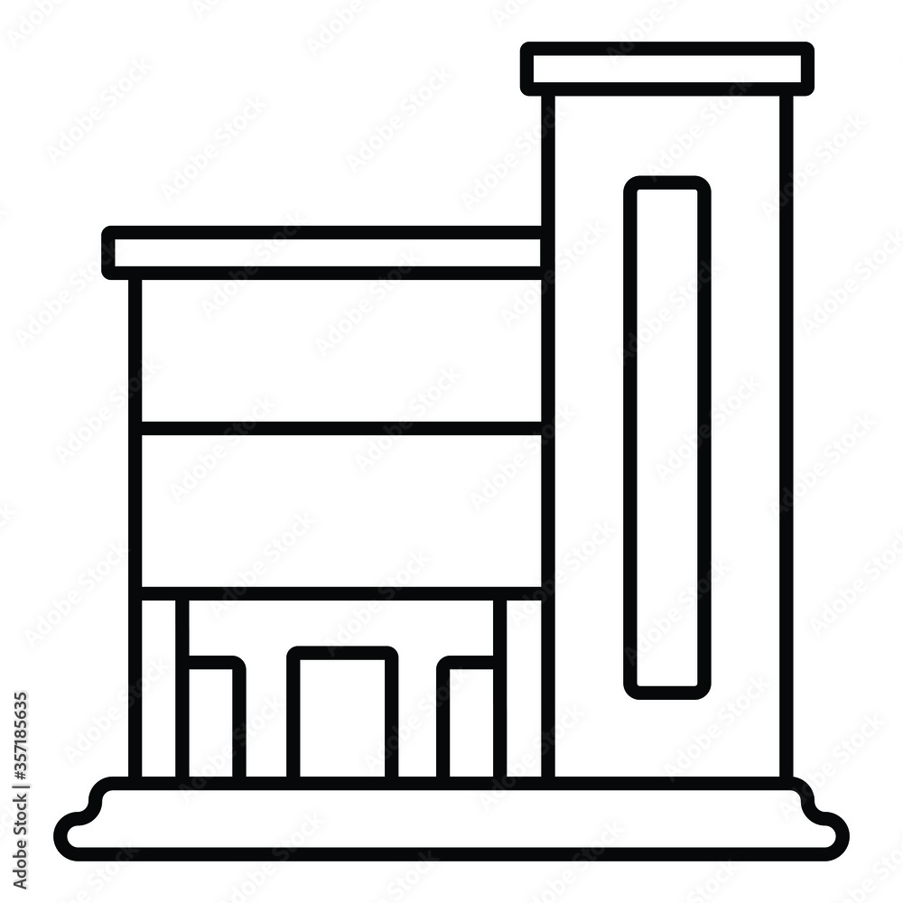 townhouse icon in different style vector illustration. townhouse icon in different style vector illustration.