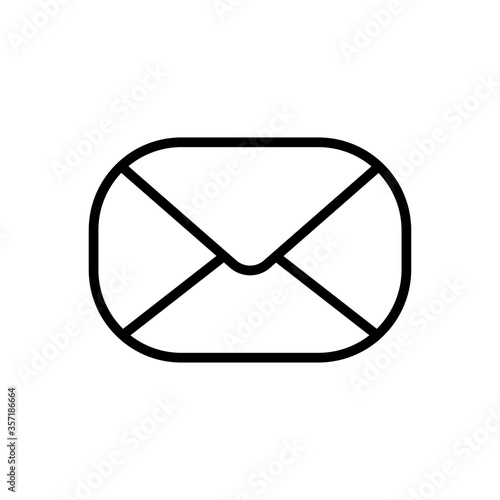 Envelope line icon