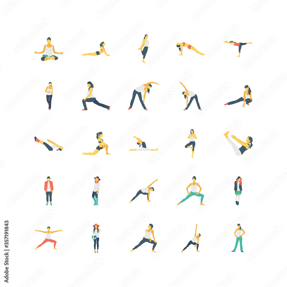 Human Color Vector Icons 2 