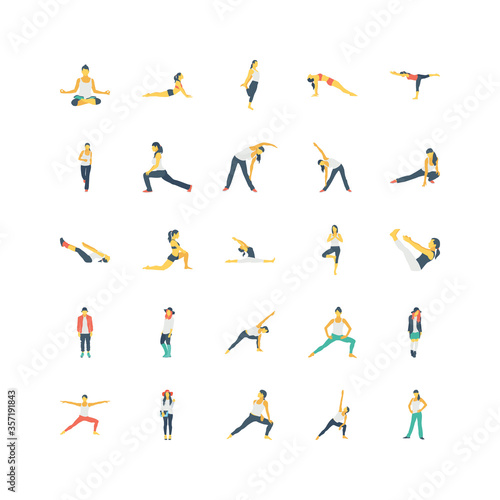 Human Color Vector Icons 2 