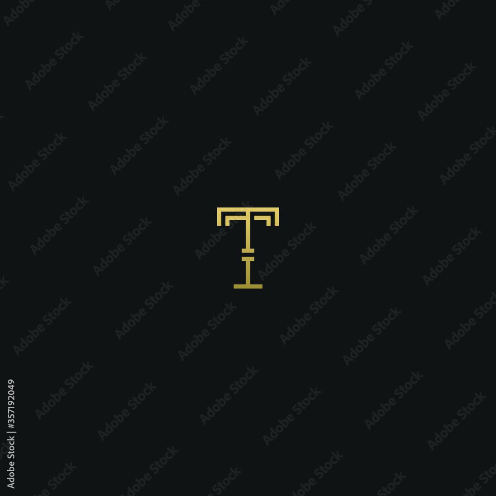 Creative modern elegant trendy unique artistic T TT initial based letter icon logo. Creative modern elegant trendy unique artistic T TT initial based letter icon logo.