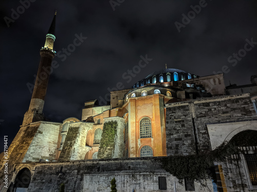 Great historical building Hagia Sophia ,Istanbul, Turkey