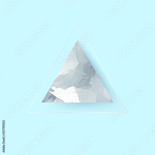 Triangle stone texture, granite