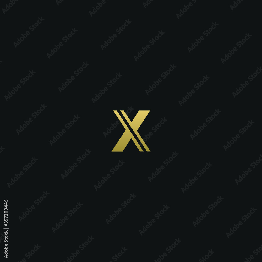 Creative modern elegant trendy unique artistic X initial based letter icon logo. Creative modern elegant trendy unique artistic X initial based letter icon logo.