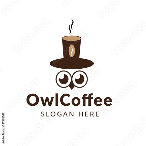 Owl Vector Logo Illustration, owl logo creative concept.