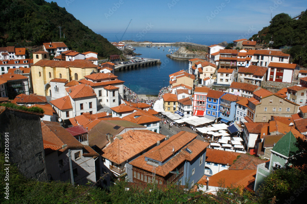 coastal town of cudillero - Asturias (Spain)