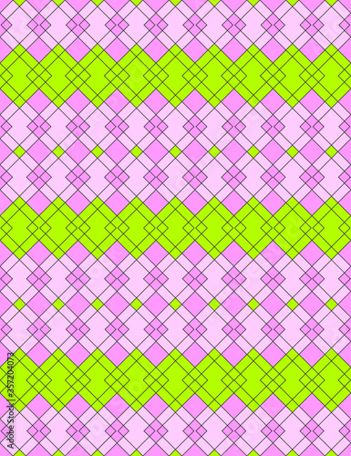 seamless pattern with geometric shapes