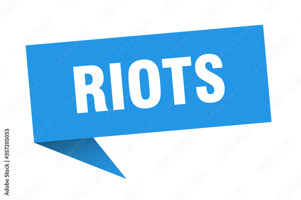 riots banner. riots speech bubble. riots sign riots banner. riots speech bubble. riots sign