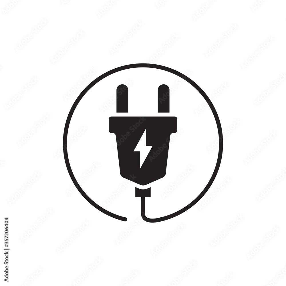 plug icon vector illustration plug icon vector illustration