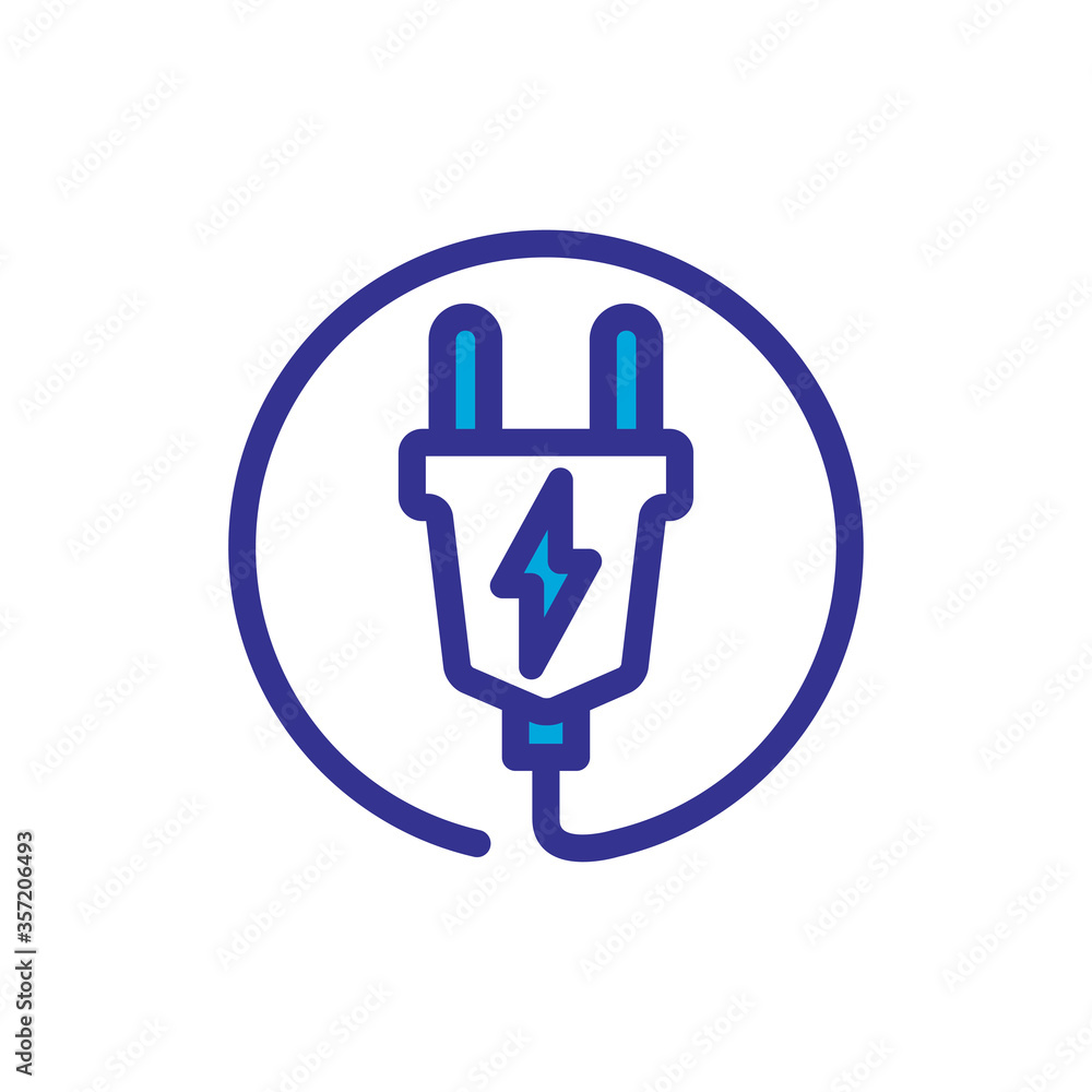 plug icon vector illustration plug icon vector illustration